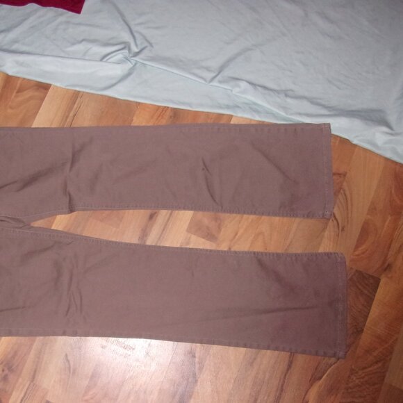 size 8 womens jeans pants tan  denim eight - Picture 5 of 6